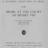 Music at the Court of Henry VIII