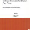 Erstlinge Musicalischer Blumen, Vol. 1, Part 1, Suite 1-5