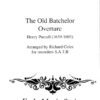 The Old Batchelor Overture